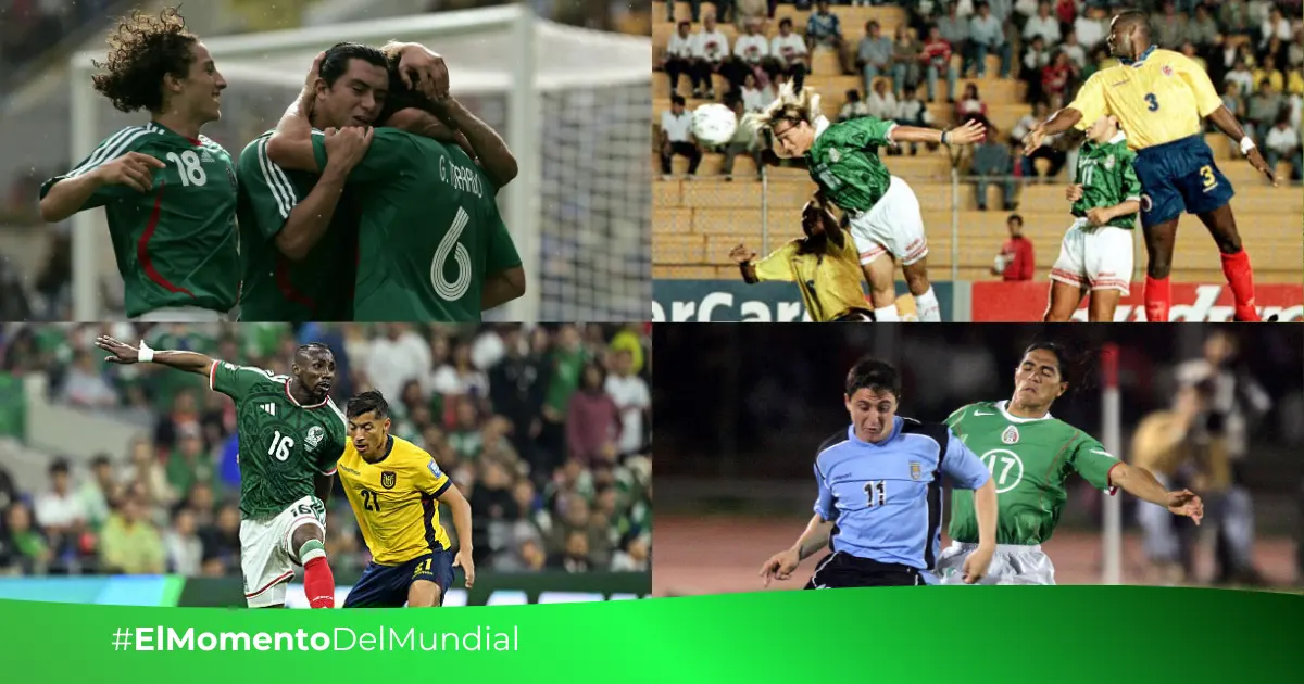 Hegemonía y duelos de poder El historial de México ante las potencias de Conmebol (Fotos Redes sociales)