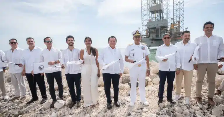inicia la construcción de la nueva plataforma del puerto de altura de progreso