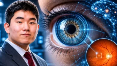 joven de 17 años crea ia para detectar autismo y tdah con imágenes del ojo