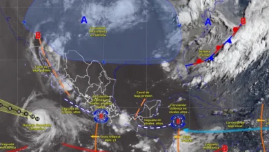 lluvias intensas afectarán a cinco estados de méxico