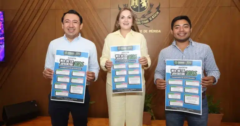 mérida alista actividades para celebrar el mes de la juventud 2026