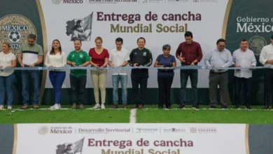 mérida estrena cuatro nuevas canchas deportivas con inversión de más de 10 mdp
