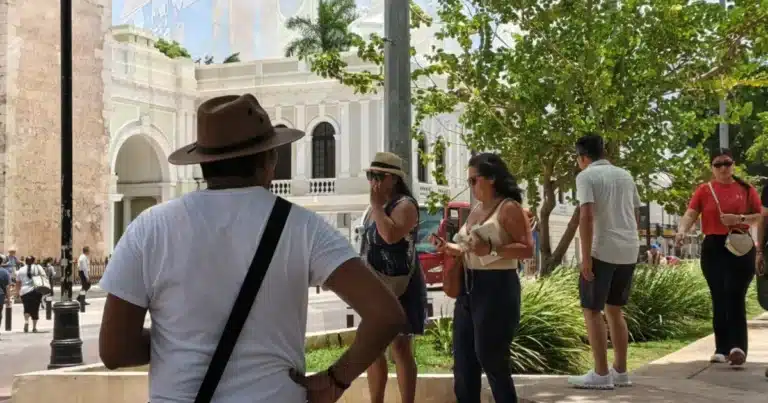 mérida vive el auge de las vacaciones de verano con mayor presencia de turistas