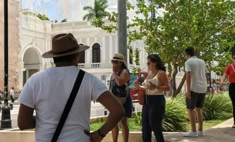 mérida vive el auge de las vacaciones de verano con mayor presencia de turistas