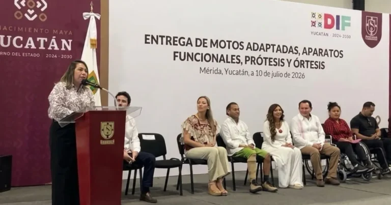 motos adaptadas y aparatos funcionales mejoran la movilidad de 71 personas con discapacidad en yucatán