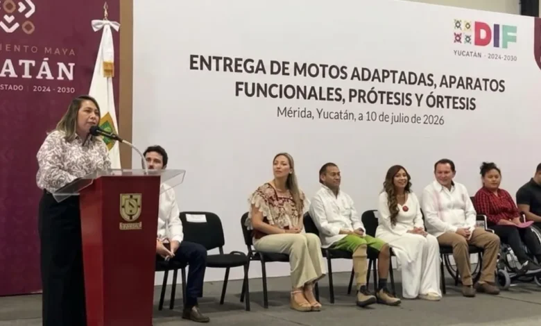 motos adaptadas y aparatos funcionales mejoran la movilidad de 71 personas con discapacidad en yucatán