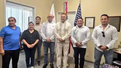 Gobierno del estado fortalece la atención a migrantes con reuniones en California