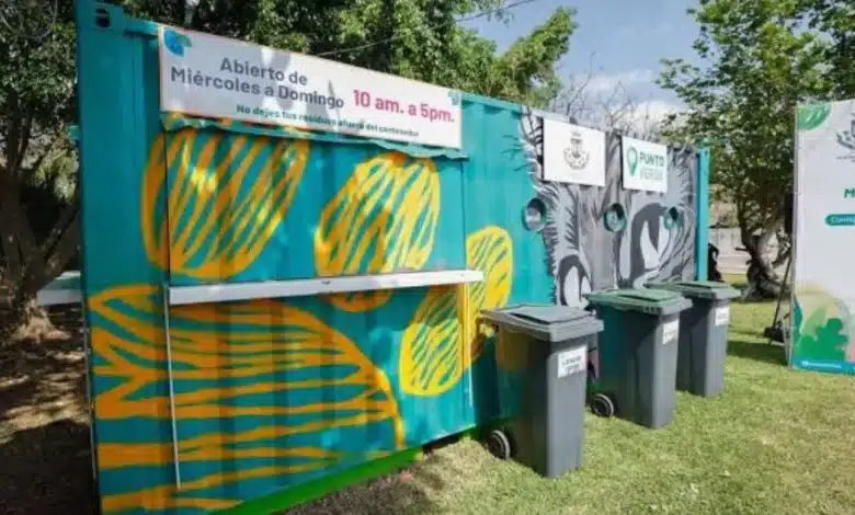 puntos verdes de mérida recolectan más de 30 toneladas de residuos en junio
