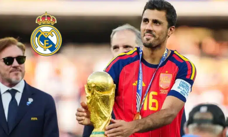 Real Madrid busca fichar a Rodri y ofrece sueldo millonario al Campeón del Mundo