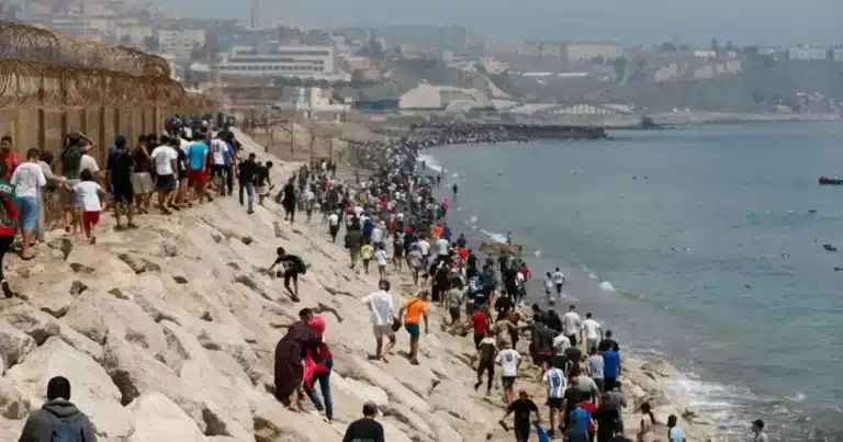 recuperan 34 cuerpos en ceuta tras crisis migratoria masiva