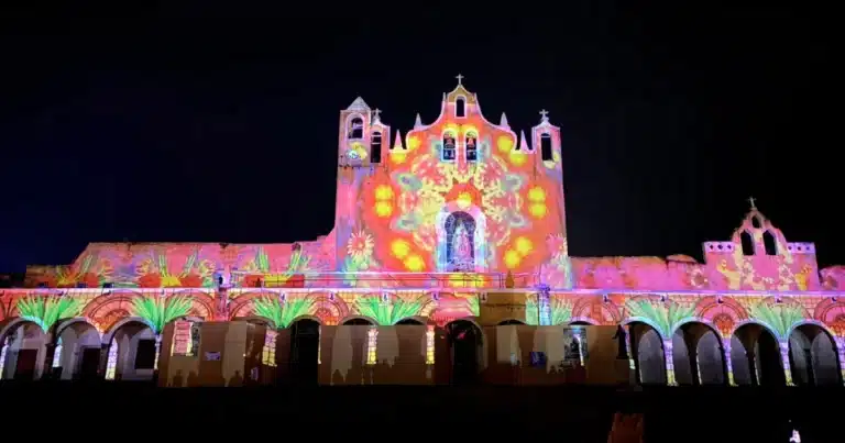 regresa videomaping “senderos de luz” a izamal