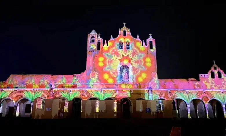 regresa videomaping “senderos de luz” a izamal
