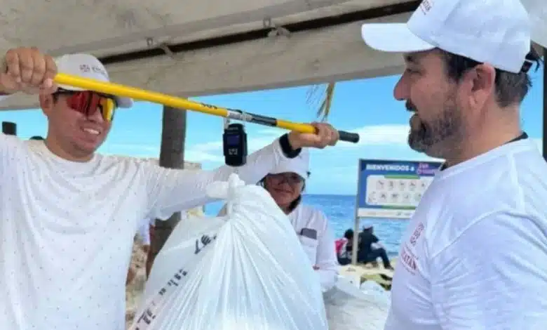 retiran 18 toneladas de basura en yucatán, pero el escombro sigue invadiendo los manglares