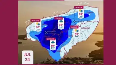 se prevé lluvias fuertes y calor de hasta 39°c este viernes 24 de julio
