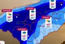 Se prevé lluvias fuertes y calor de hasta 41°C este sábado 25 de julio