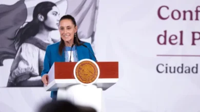sheinbaum destaca reducción de feminicidios y asegura que tener una mujer presidenta contribuye al cambio