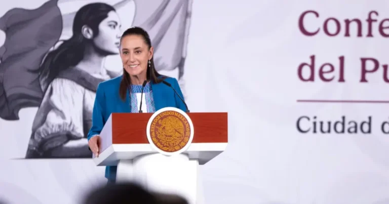 sheinbaum destaca reducción de feminicidios y asegura que tener una mujer presidenta contribuye al cambio