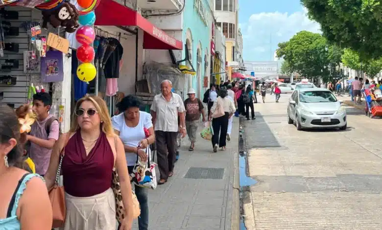 vacaciones impulsan las compras de familias meridanas en el centro histórico de mérida