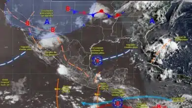 clima en méxico estados con lluvias fuertes, granizo y temperaturas superiores a 45 grados