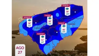 clima en yucatán calor extremo y lluvias fuertes este jueves