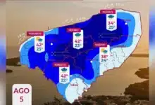 clima hoy en yucatán se espera lluvia fuerte y calor