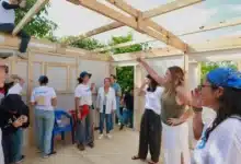 con gestión del ayuntamiento, techo entrega las primeras 10 viviendas de emergencia