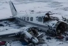 confirman ocho fallecidos tras caída de avión en alaska
