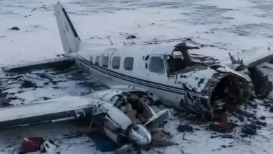 confirman ocho fallecidos tras caída de avión en alaska