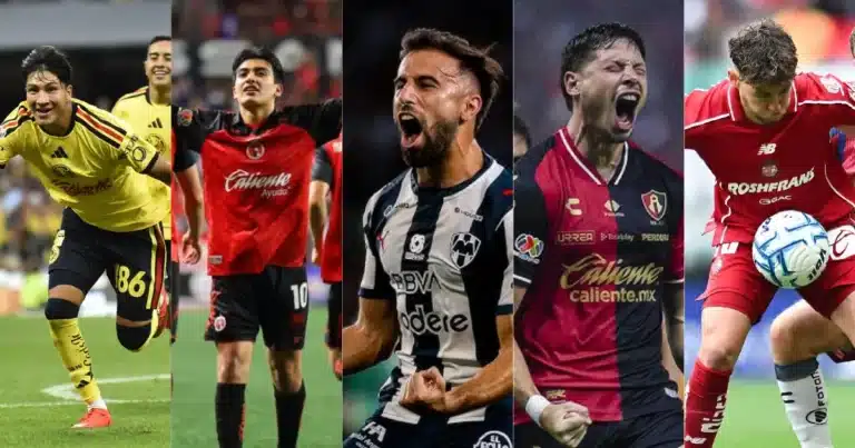 El América se afianza en el liderato del Apertura 2026 tras disputarse la Jornada 4 (Fotos Getty Images, Mexsport, TUDN, Tv Azteca)