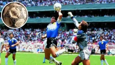 El balón de Diego Maradona en el Mundial de 1986 alcanza los 3.35 millones de dólares (Fotos Redes Sociales)