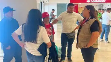 Padre e hija se reencuentran en Yucatán tras cuatro meses de separación (Foto de internet)
