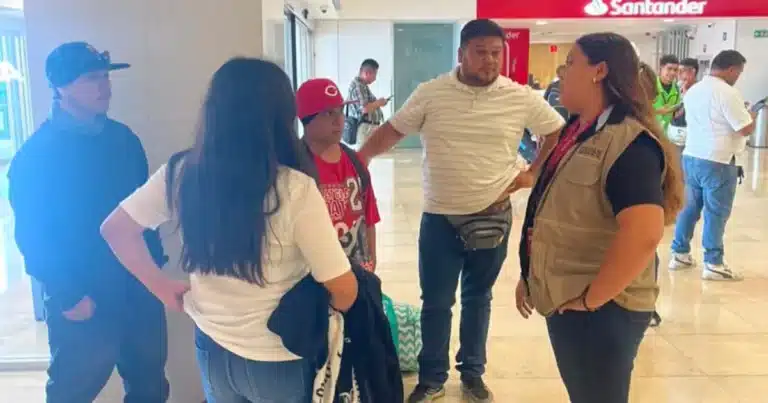 Padre e hija se reencuentran en Yucatán tras cuatro meses de separación (Foto de internet)