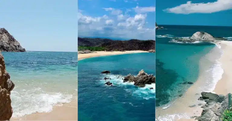 3 playas impresionantes de Huatulco (Fotos de internet)