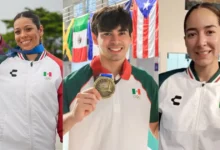 De izquierda a derecha están Geraldine Sánchez, Brandon Romo y Frania Tejeda