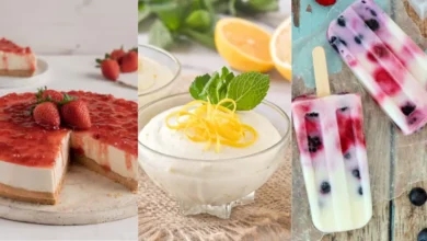 3 postres fríos ideales para este clima caluroso (Fotos de internet)