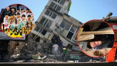 Terremoto de 7.4 en Colombia: rescates y un equipo infantil mexicano varado (Fotos de internet)