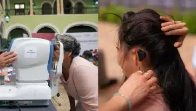 Más de 2,100 lentes de armazón y aparatos auditivos (Foto de cortesía)
