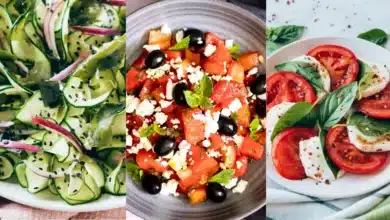 3 ensaladas perfectas para días calurosos (Fotos de internet)