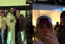 RM y J-Hope de BTS posan felices junto a Chris Brown, desatan polémica (Fotos de redes sociales)