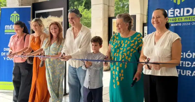 Inauguración de la exposición “La tierra del Mayab” (Foto de Iridiany Martin)