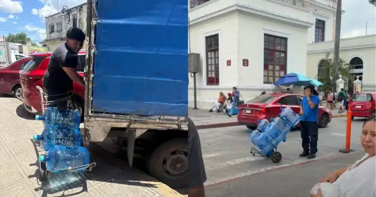 Incremento del consumo de agua en Mérida (Foto de Darcet Salazar)
