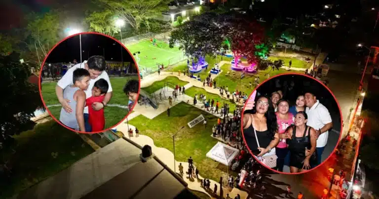 Parque en el fraccionamiento Tulipanes (Foto de cortesía)
