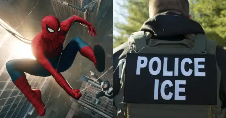 "Spider-Man" es utilizado para promover acciones del ICE (Fotos de internet)