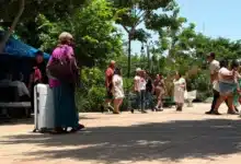 familias y turistas abarrotan el centro de mérida