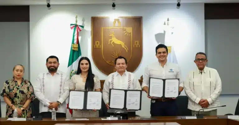 izamal y progreso firman convenio para fortalecer la recaudación del predial