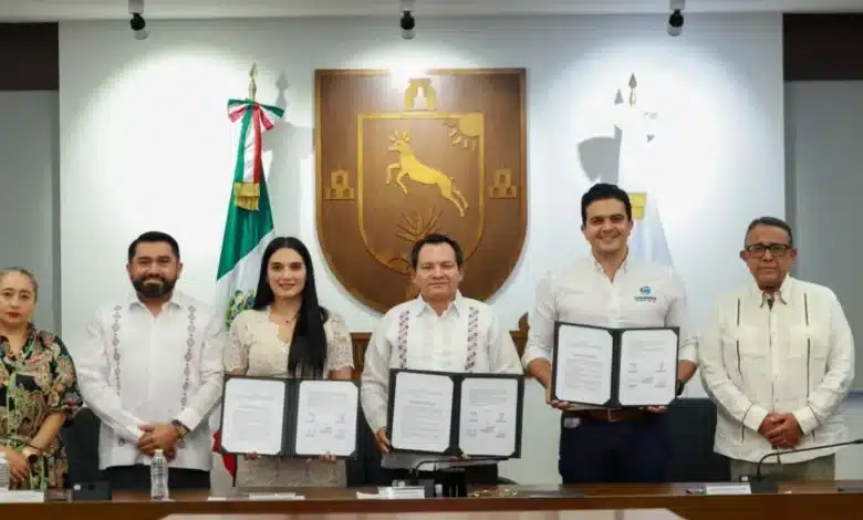 izamal y progreso firman convenio para fortalecer la recaudación del predial