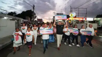 kanasín reúne a más de 700 personas en marcha por la inclusión de la comunidad lgbtttqi+