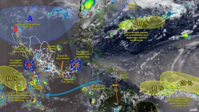 lluvias intensas y calor extremo azotan a méxico