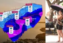 lluvias intensas y calor extremo marcarán este sábado en yucatán