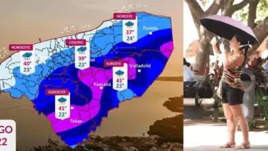 lluvias intensas y calor extremo marcarán este sábado en yucatán